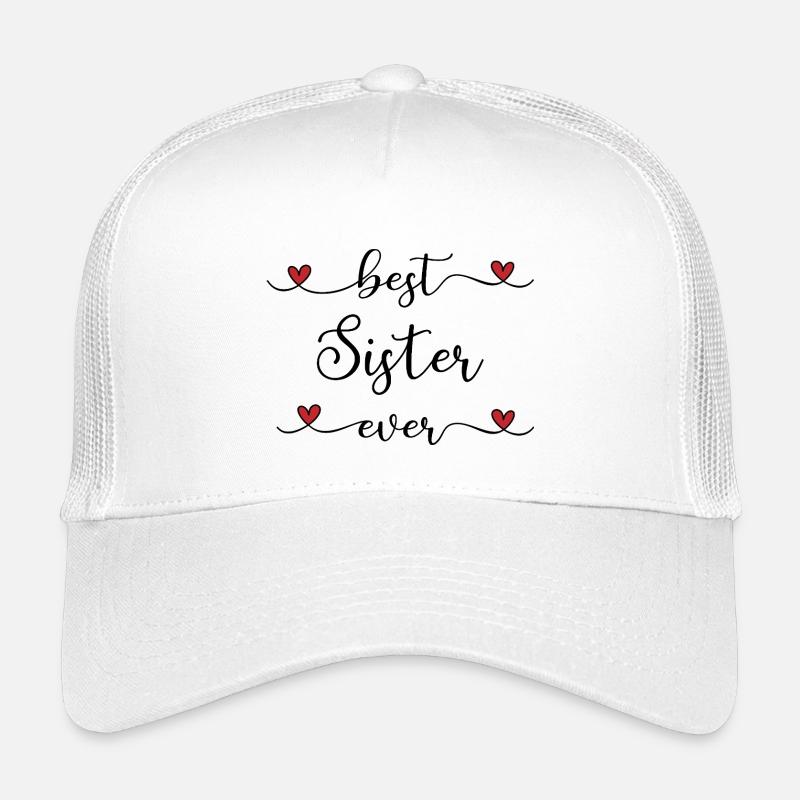 beste Schwester Kinder Trucker-Cap