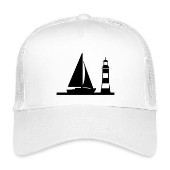 Sail - Kids’ Trucker Cap - white - Front