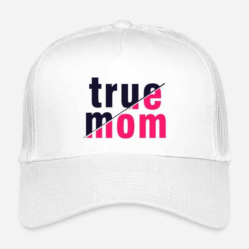 Wahre Mama Mutter Liebe Authentizitätskunst Kinder Trucker-Cap