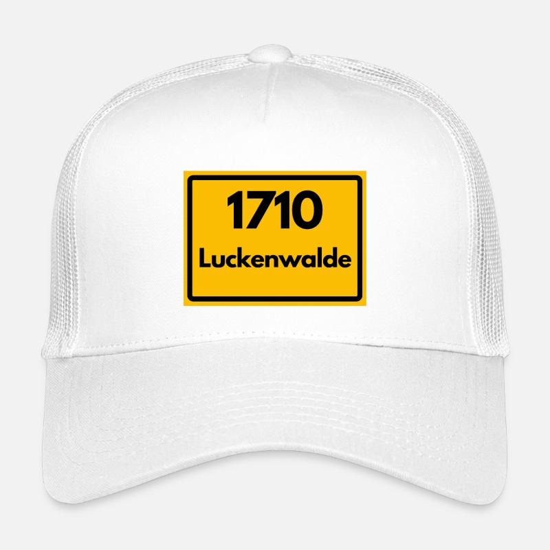 ALTE POSTLEITZAHL PLZ RETRO 1710 LUCKENWALDE  Kinder Trucker-Cap