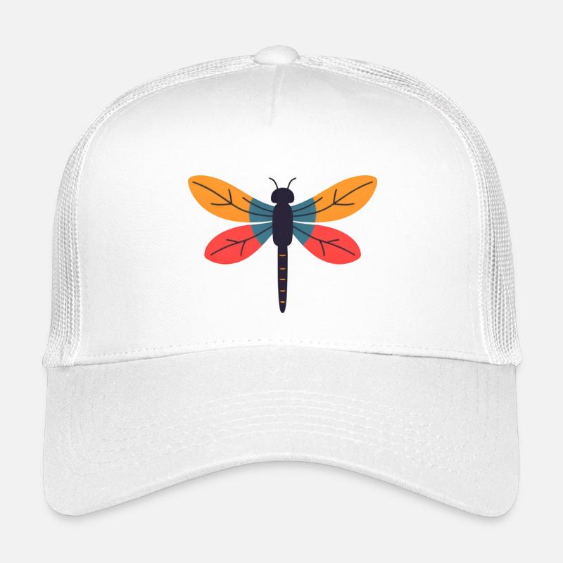 Bunte Libelle Farbenspiel Kinder Trucker-Cap