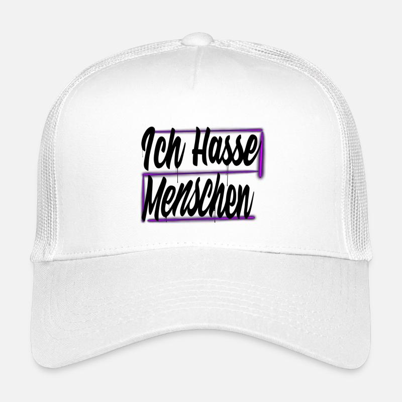Ich hasse Menschen Kinder Trucker-Cap