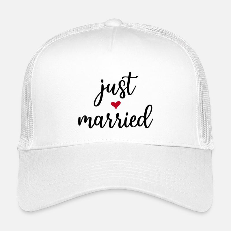 Idea regalo Just Married Cappellino trucker bambino