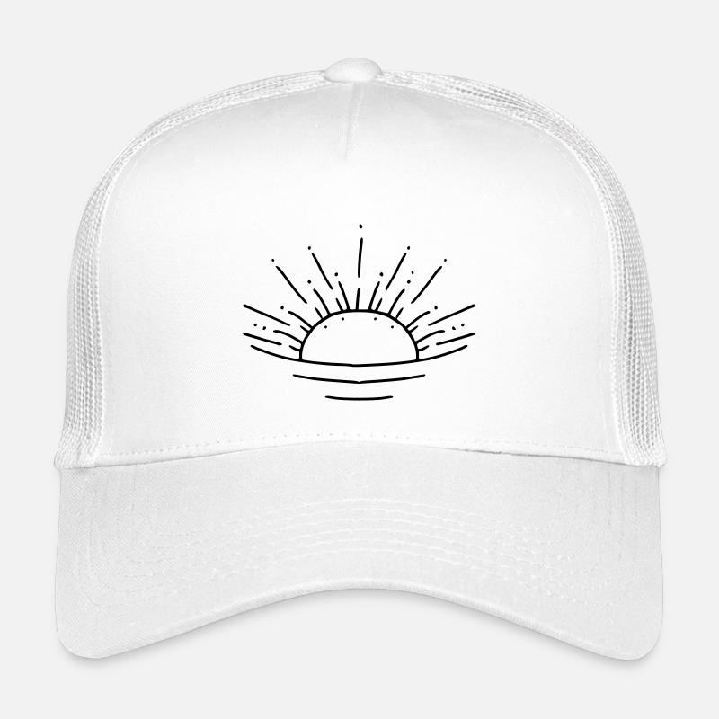 Lever du soleil Casquette trucker enfant