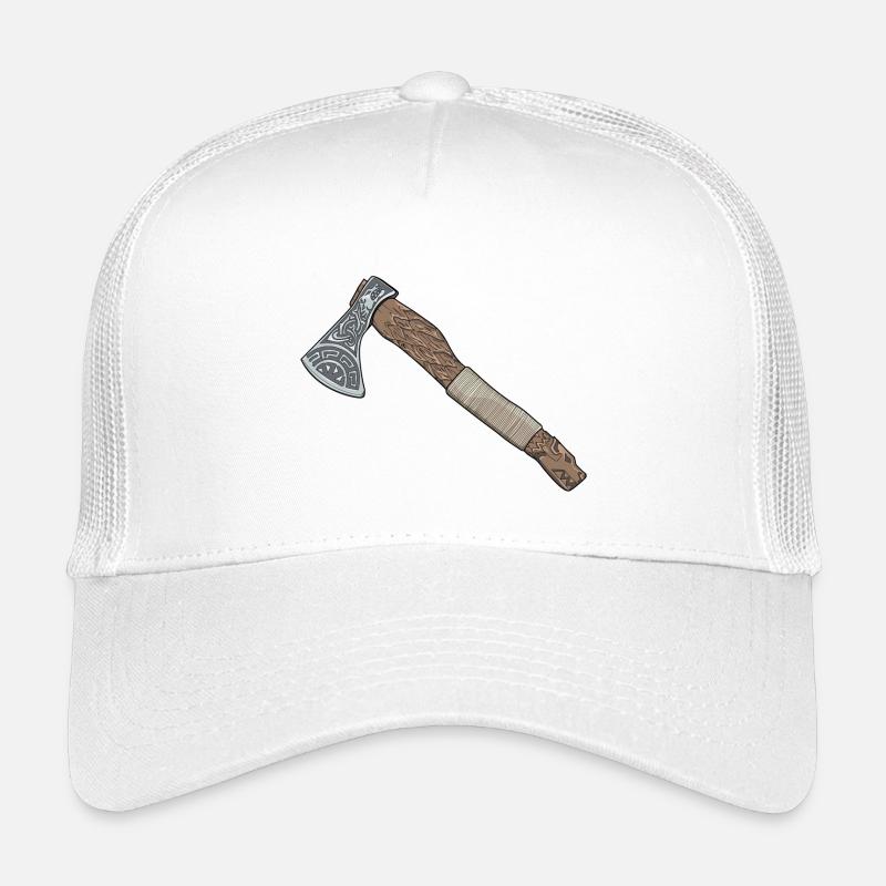 Hache Fenrir faite à la main Casquette trucker enfant