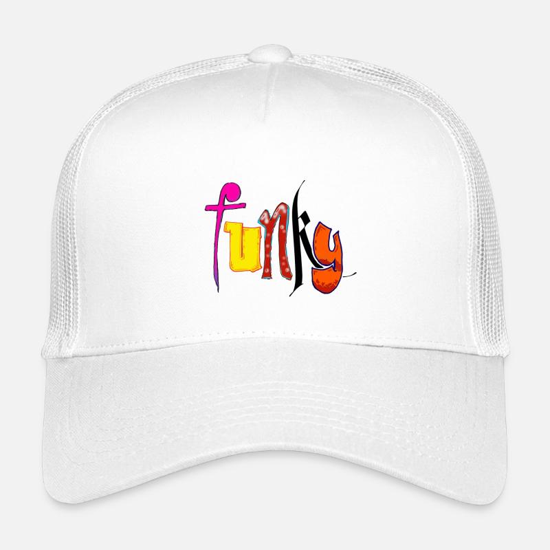Funky - Kinder Trucker-Cap - Weiß