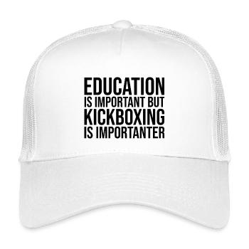 Kickboxing - Kids’ Trucker Cap - white - Front