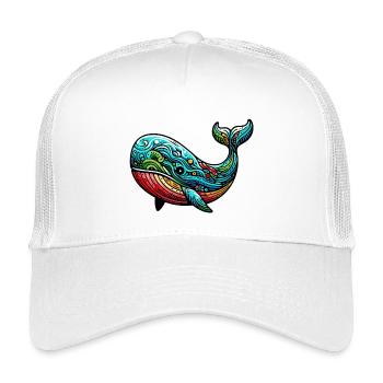 Wal - Kinder Trucker-Cap - Weiß - Vorne