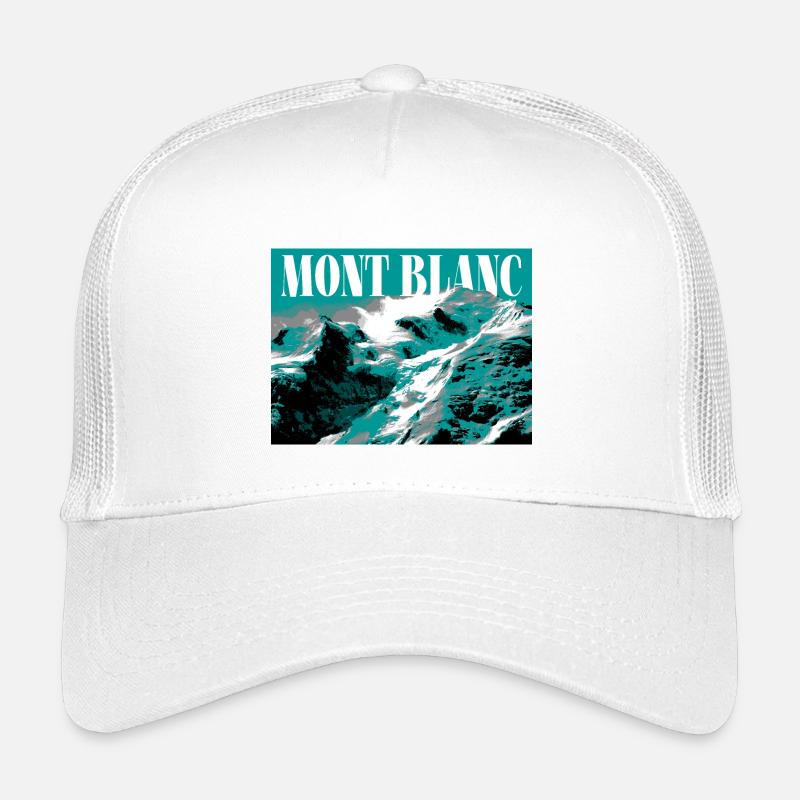 Mont Blanc - Kinder Trucker-Cap - Weiß