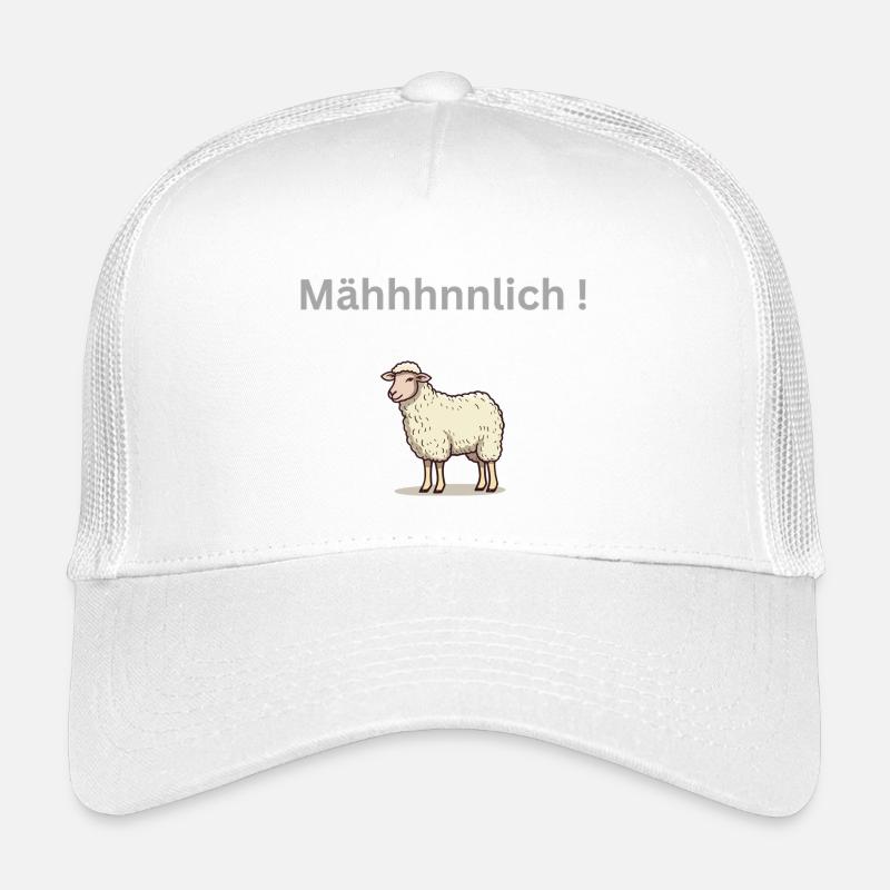 Mähhhhhhh - Kinder Trucker-Cap - Weiß