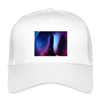 Jasmin Brendel - Kinder Trucker-Cap - Weiß - Vorne