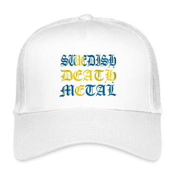 swedish death - Kids’ Trucker Cap - white - Front