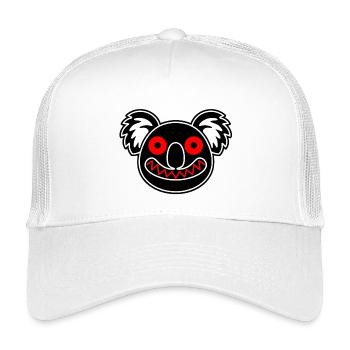Dark Koala Illustration - Kids’ Trucker Cap - white - Front