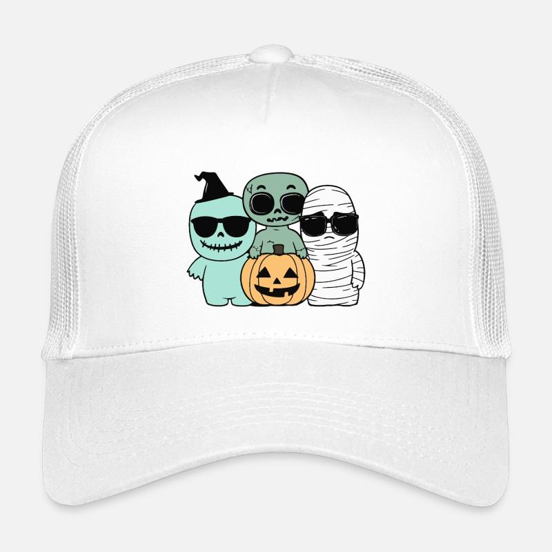 Conception de fête d'horreur d'Halloween Casquette trucker enfant