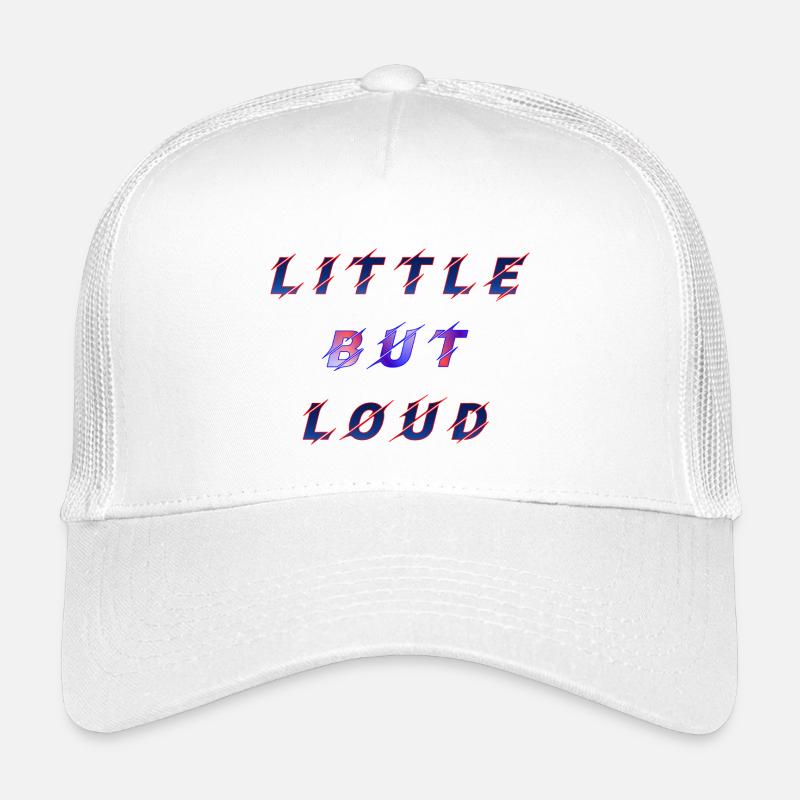 Retro-Effekt Babysprüche  Geburt  klein aber laut Kinder Trucker-Cap