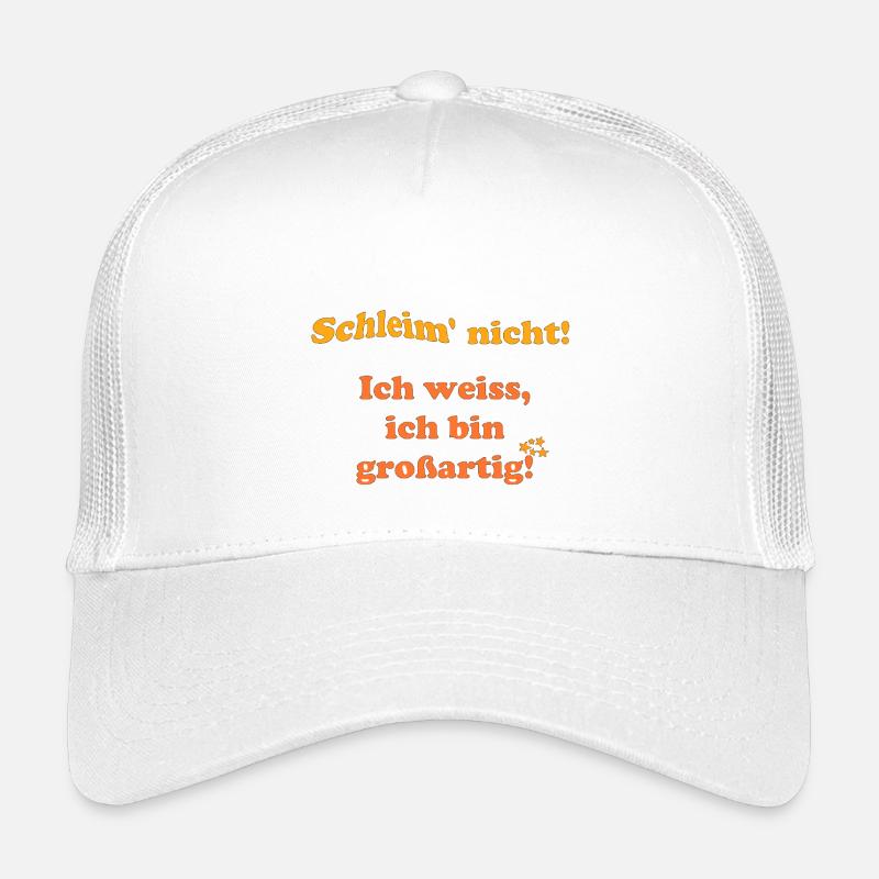 Slime not, I know I'm great Kids’ Trucker Cap