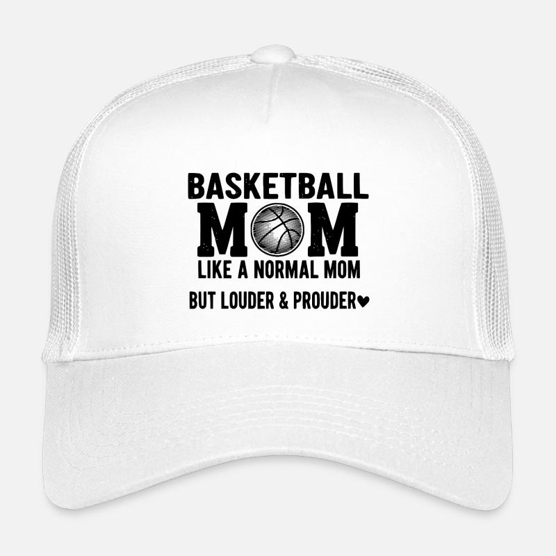 Fière maman de basket-ball Mère de basket-ball Casquette trucker enfant