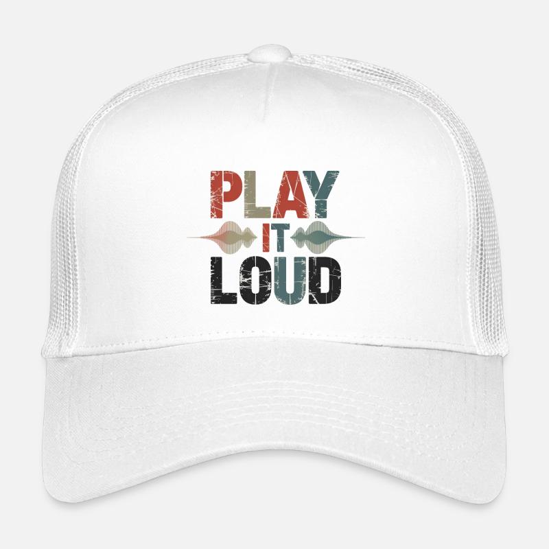 Retro Grunge – Play It Loud Kinder Trucker-Cap