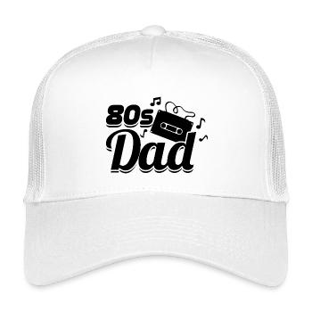 80s Dad - Kids’ Trucker Cap - white - Front