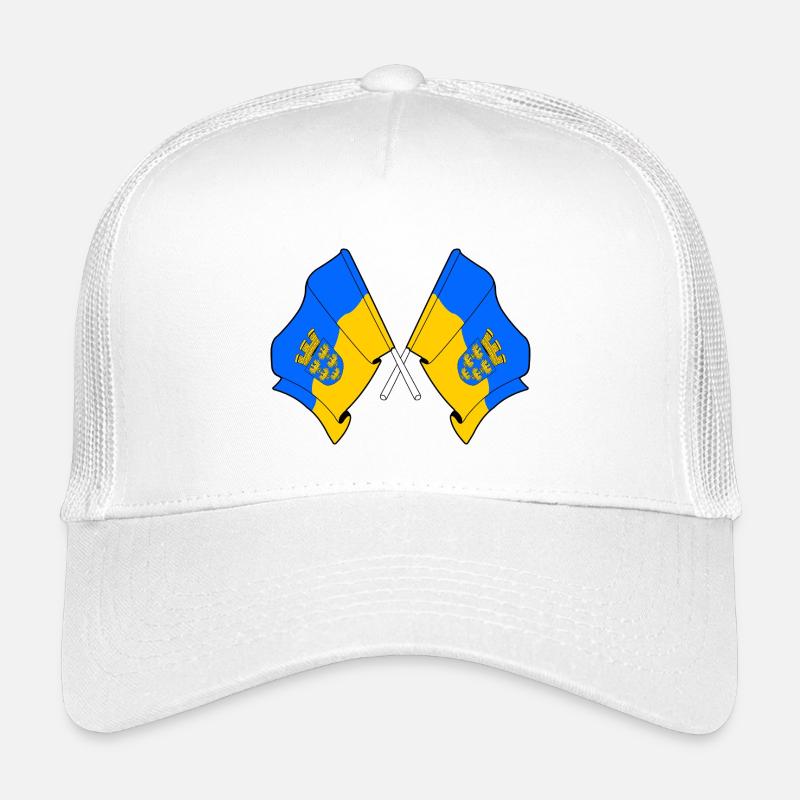 Drapeaux croisés de Basse-Autriche Casquette trucker enfant