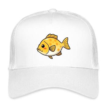 Fish - Kids’ Trucker Cap - white - Front