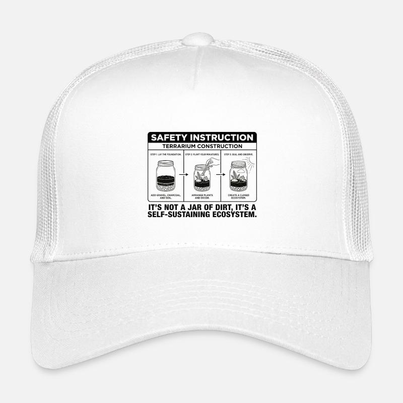 Terrarium Construction Guide: Not Just a Jar of Di Kids’ Trucker Cap