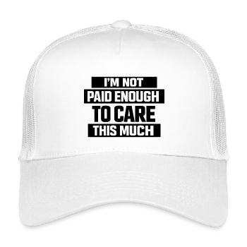 Un travail de bureau amusant - Casquette trucker enfant - blanc - Devant