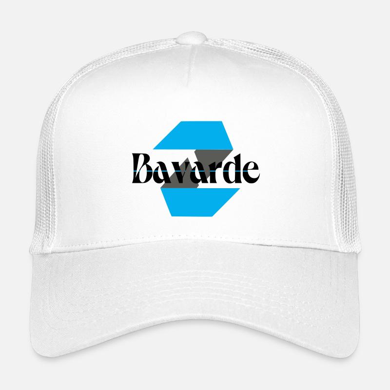 Logo bavarde - Casquette trucker enfant - blanc