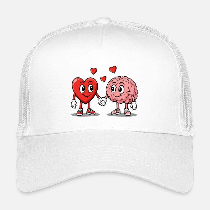 Heart and Brain Connected Kids’ Trucker Cap