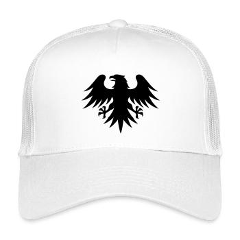 Adler deutschland - Kinder Trucker-Cap - Weiß - Vorne