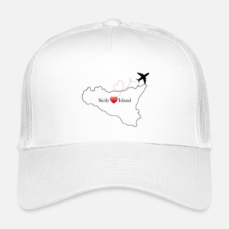 Île de Sicile Casquette trucker enfant
