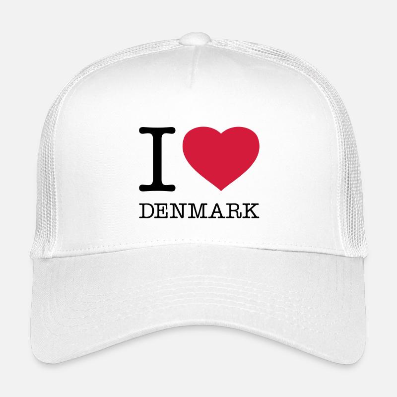 J’AIME LE DANEMARK Dänemark Casquette trucker enfant