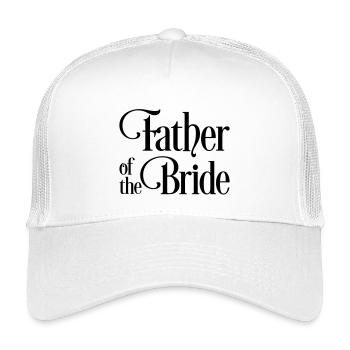 Vater der Braut - Kinder Trucker-Cap - Weiß - Vorne