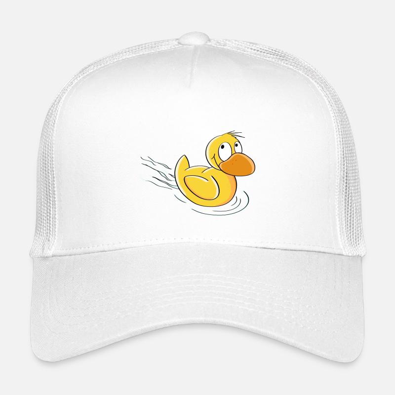 Sweet Swimming Duck - Comic Kids’ Trucker Cap