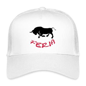 Feria ! - Casquette trucker enfant - blanc - Devant