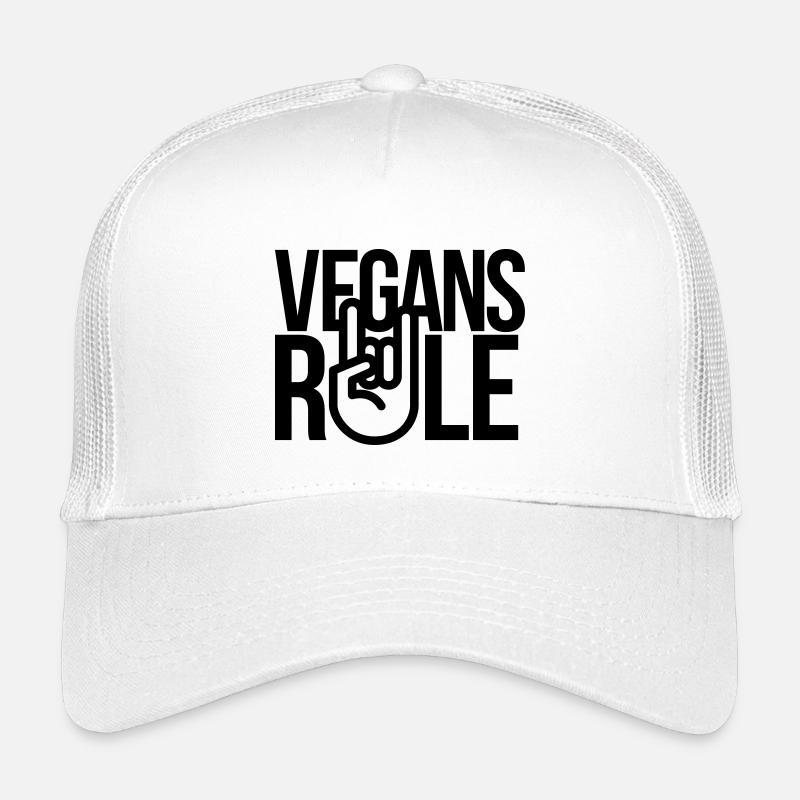vegans rule Casquette trucker enfant