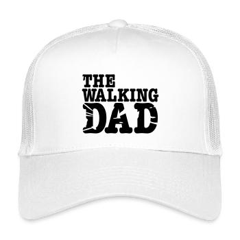 the walking dad - Kids’ Trucker Cap - white - Front