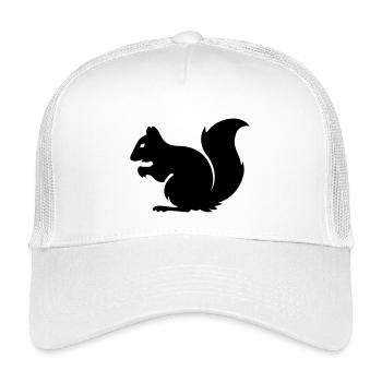 squirrel - Kids’ Trucker Cap - white - Front