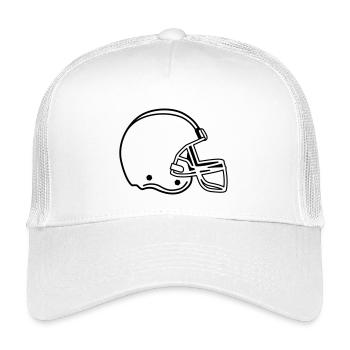 Rugby - Kinder Trucker-Cap - Weiß - Vorne