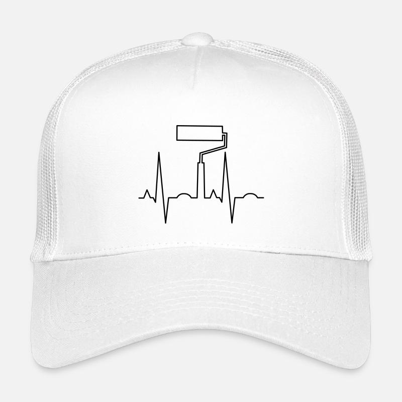 ekg painter Kids’ Trucker Cap
