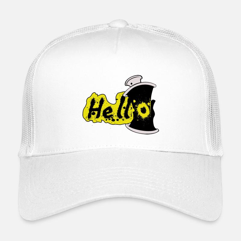 Hello Spray Effect Kids’ Trucker Cap