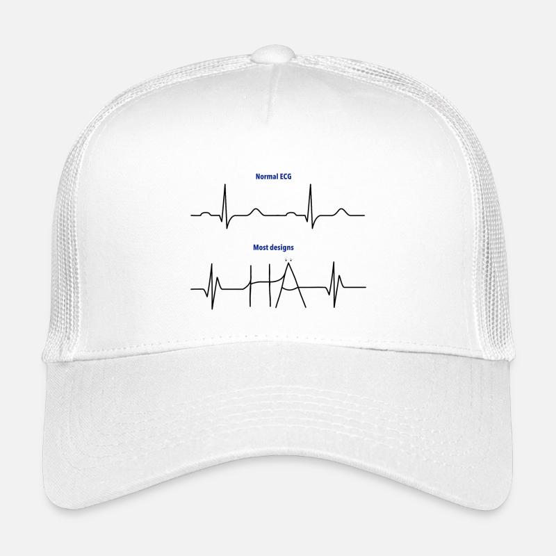 Électrocardiogramme (ECG) - Normal versus Hä? Casquette trucker enfant
