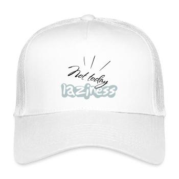 Pas aujourd’hui - Casquette trucker enfant - blanc - Devant