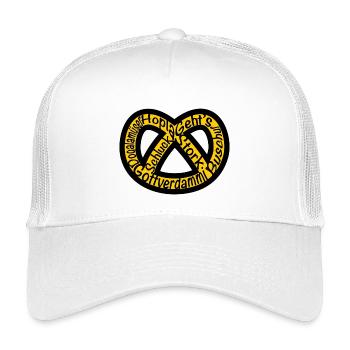 Pretzel Alsace Expression - Kids’ Trucker Cap - white - Front