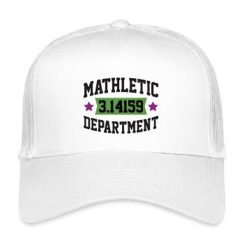 Département Mathletic - Casquette trucker enfant - blanc - Devant