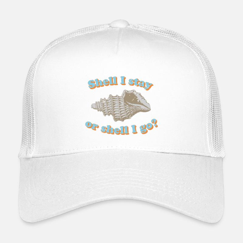Shell or go? Kids’ Trucker Cap