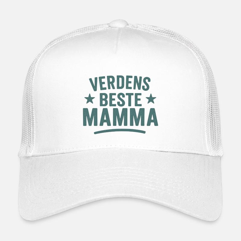Logo de la meilleure maman du monde Casquette trucker enfant