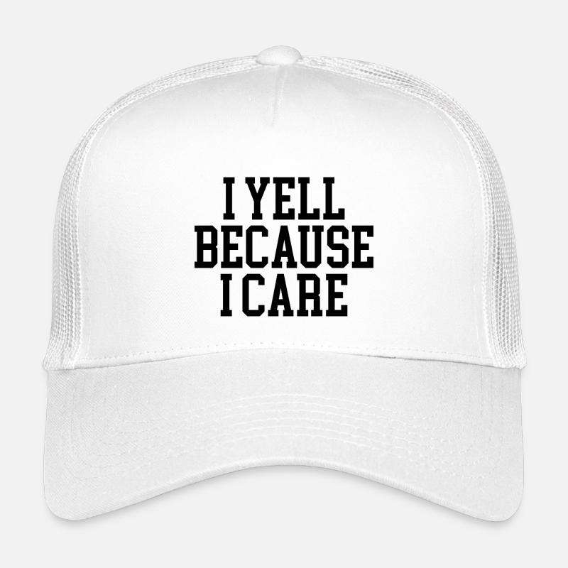 I scream 'cause I care Kids’ Trucker Cap