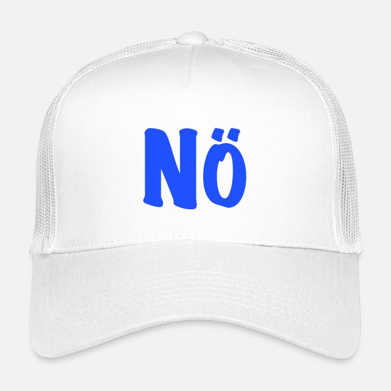 Nö - Dagegen - anti - Null Bock Kinder Trucker-Cap