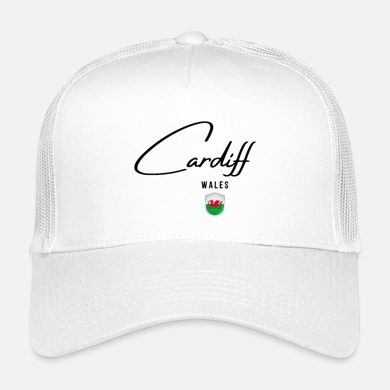 Elegant design Cardiff, Welsh pride Kids’ Trucker Cap